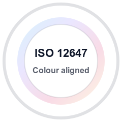 ISO 12647 aligned