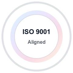 ISO 9001 aligned