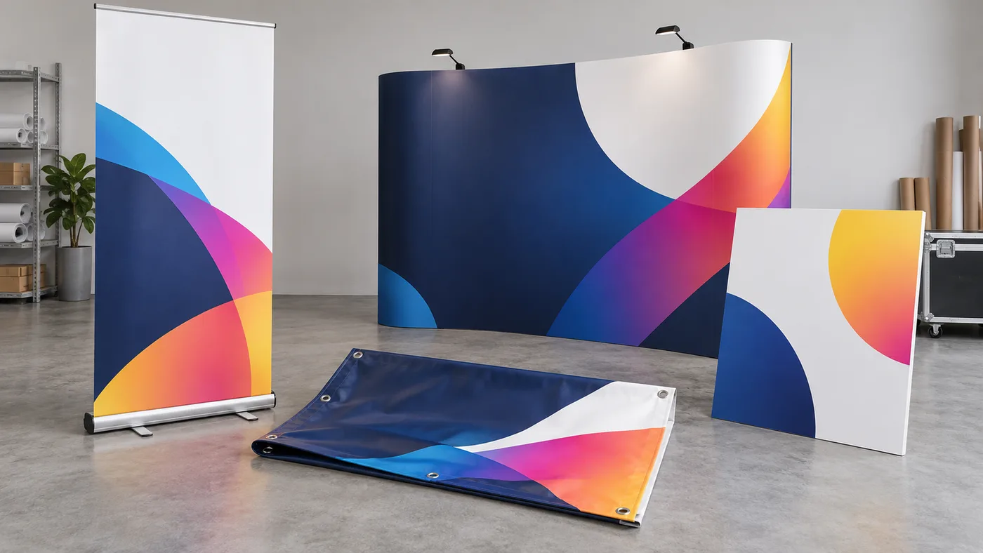 Print planning image for pvc banners