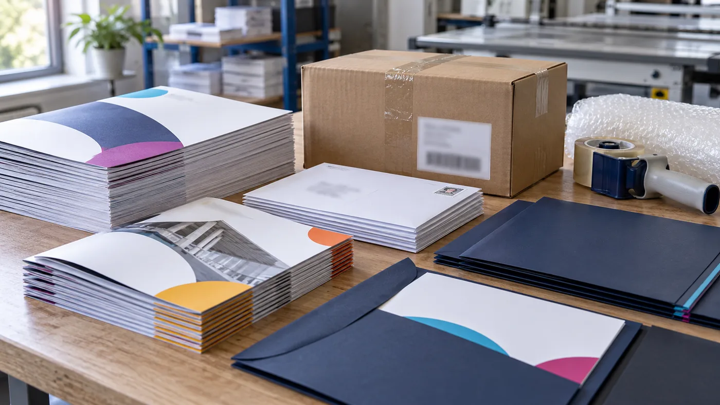 Print planning image for mailing and fulfilment