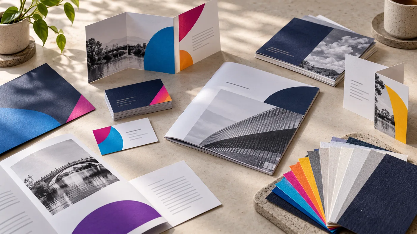 Print planning image for business cards